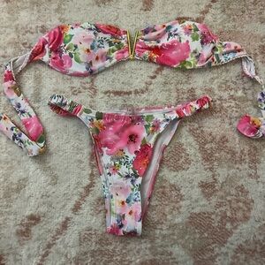 SHEIN, Multicolor floral bikini